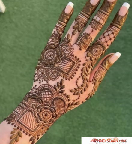 Arabic Khafif Mehndi Design