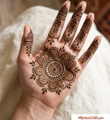 Arabic Mehndi Design Simple Front Hand Easy