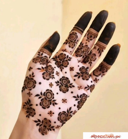 Arabic Royal Front Hand Mehndi