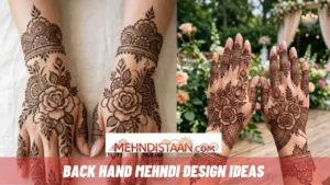 Back Hand Mehndi Design Ideas