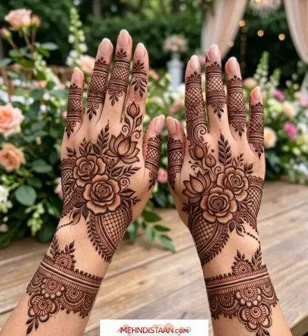 Back Hand Mehndi Design