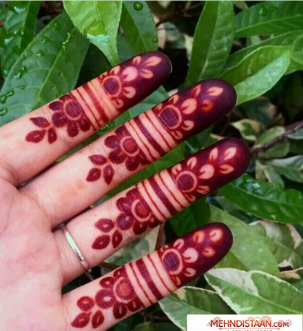 Beautiful Finger Mehndi Designs
