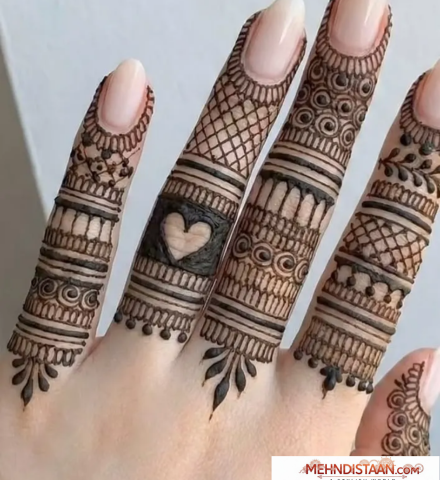 Best Finger Mehndi Design