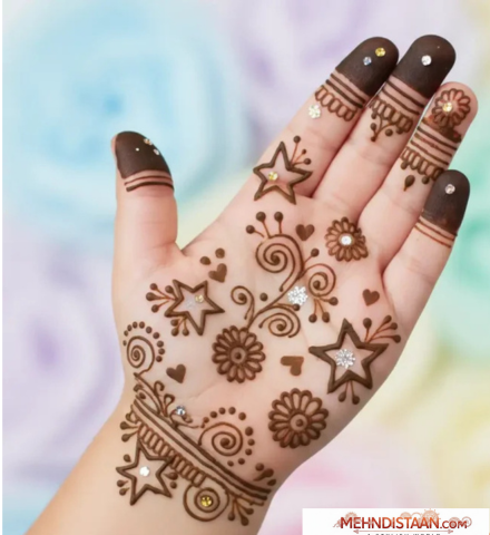Cute Mehndi Design