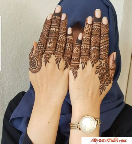Finger Mehndi Design Ideas