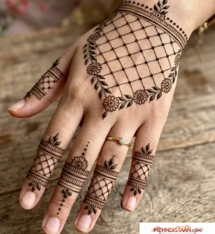 Front Hand Simple Mehndi Design ideas