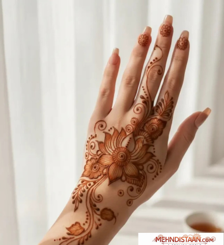 Mandala Aesthetic Mehndi Design
