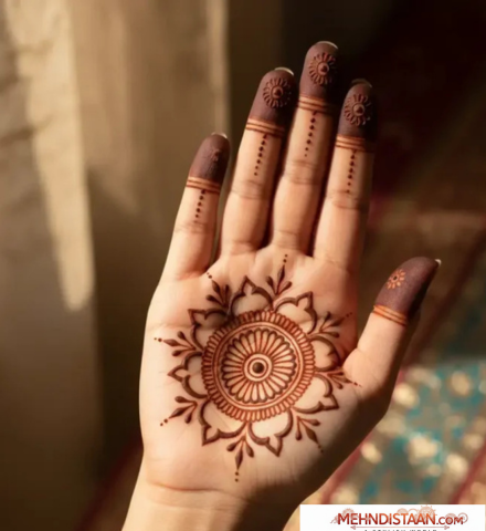 Palm Mehndi Design Ideas