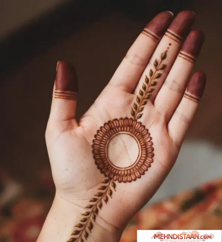 Palm Mehndi Design