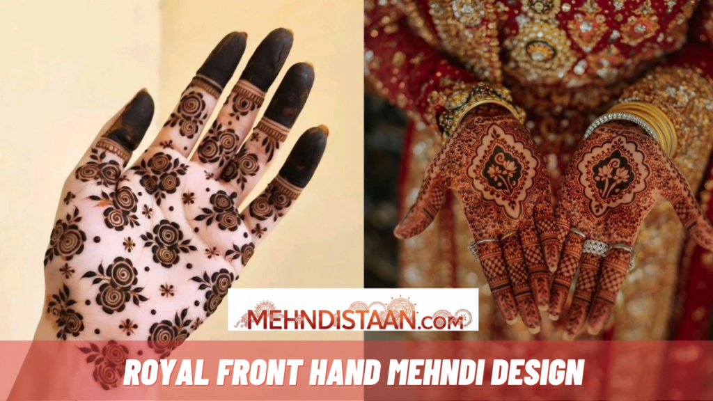 Royal Front Hand Mehndi Design