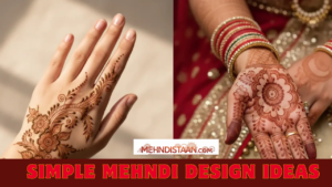 Simple Mehndi Design Ideas