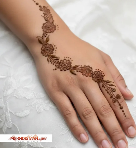 Simple Mehndi Design ideas