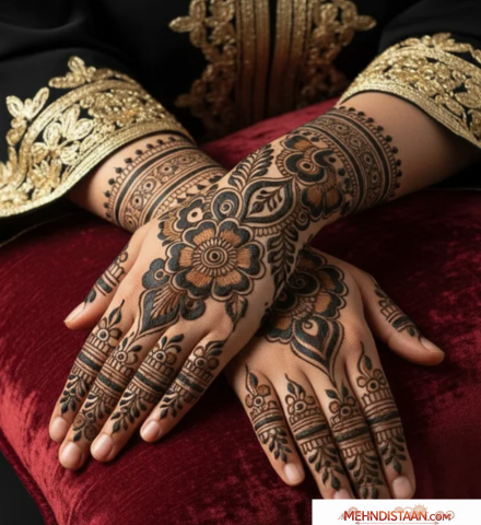 Stylish Arabic Mehndi Designs