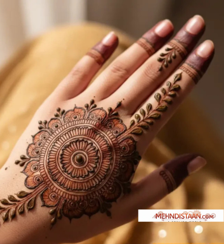 Stylish Simple Mehndi Design