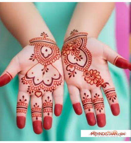 Simple Mehndi Design for Kids