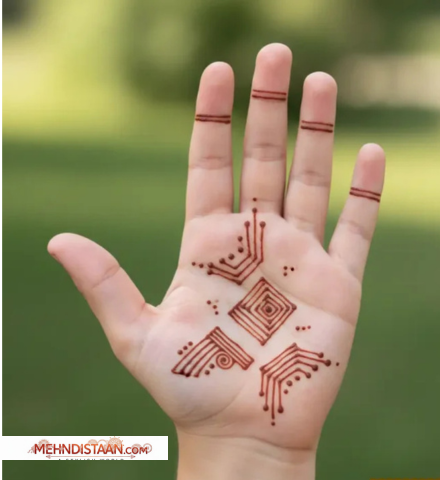 Very Simple Mehndi Design for Beginners