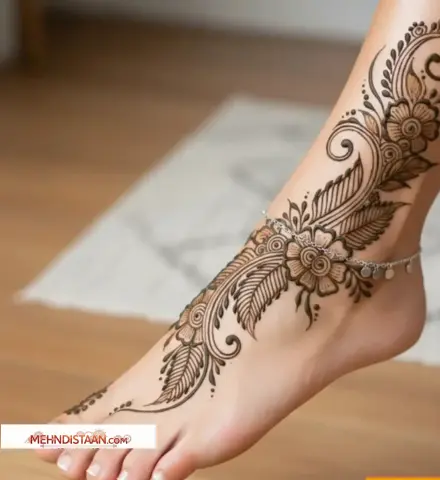 feet mehndi designs