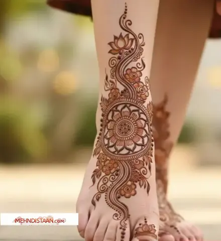 foot mehndi