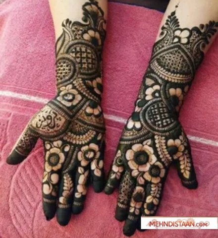 Arabic Strokes mehndi