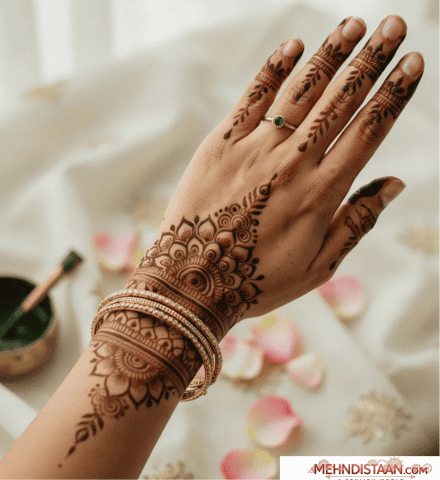Dubai Mehndi Design for Girl