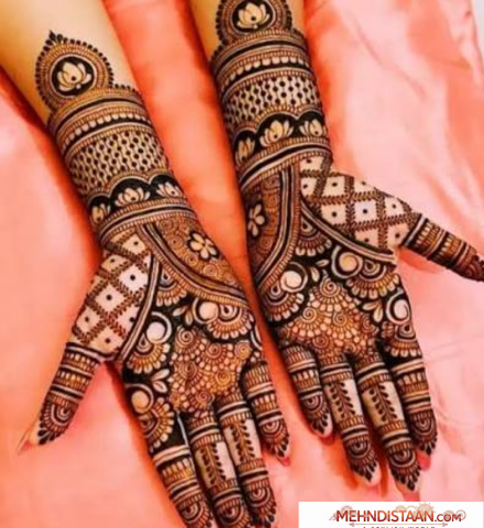 Full Hand Mehndi Design