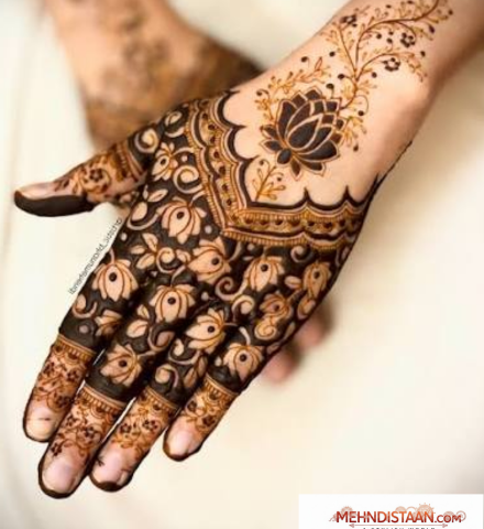 Full Hand Stylish Teej Mehndi Designs