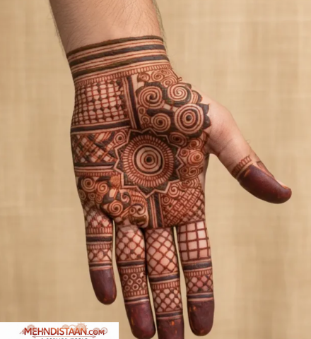 Groom Mehndi Design 2026