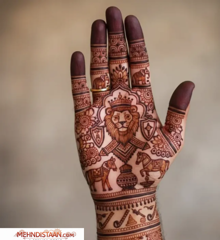 Groom Mehndi Design