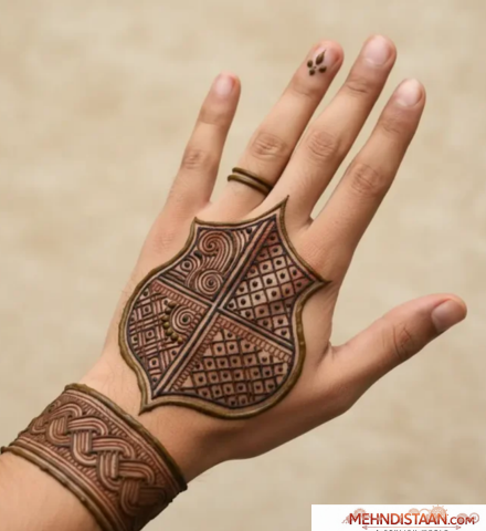 Groom Mehndi Design Back Hand