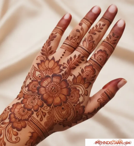 Instagram Mehndi Design Back Hand