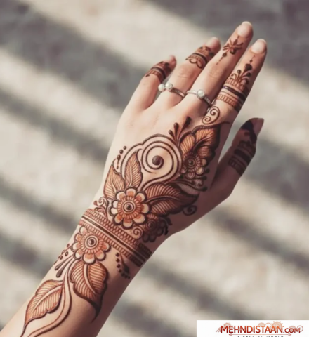 Instagram Mehndi Design Front Hand