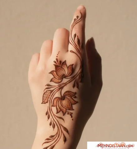 Instagram Mehndi Design Simple