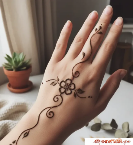 Stylish Instagram Mehndi Design Pinterest Front Hand